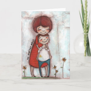 Geen probleem wat - Wenskaart Kaart