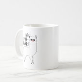 Geen Probllama Koffiemok (Voorkant links)