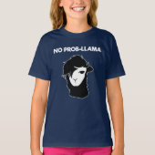 Geen Probllama Llamas T-shirt (Voorkant)