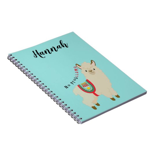 Geen ProbLlama persoonlijk Notitieboek (Rechterzijde)