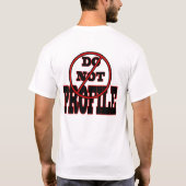 Geen profiel - T-shirt (Achterkant)