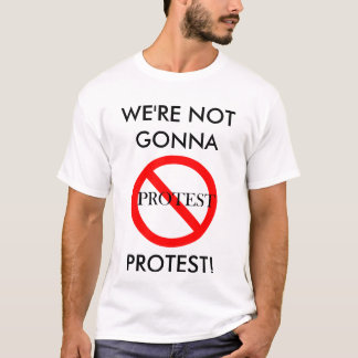Geen protest t-shirt