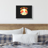 Geen Pulse Skeleton Nurse Grappig Medisch Hallowee Canvas Afdruk (Insitu (Slaapkamer))