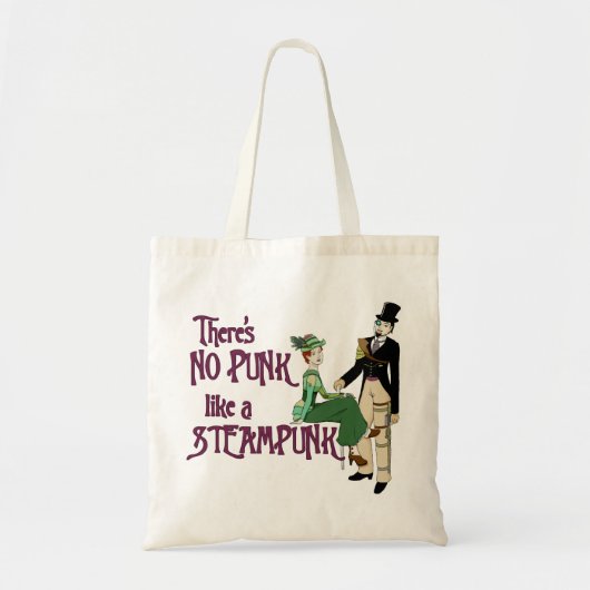 Geen Punk zoals een Steampunk Tote Bag (Voorkant)
