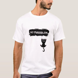 Geen Purrblem - Grappig Kattenhouding T-shirt
