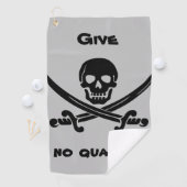 Geen Quarter Golf Towel geven Golfhanddoek (Insitu)