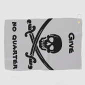 Geen Quarter Golf Towel geven Golfhanddoek (Horizontaal)