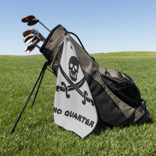 Geen Quarter Golf Towel geven Golfhanddoek (Groen)