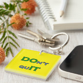 Geen quIT-sleutelhanger Sleutelhanger (Voorkant Rechts)