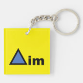Geen quIT-sleutelhanger Sleutelhanger (Achterkant)
