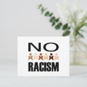GEEN RACISME BRIEFKAART (Staand voorkant)