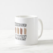 Geen racisme-Mok Koffiemok (Voorkant rechts)