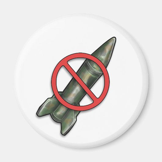 GEEN raketten Magneet (Voorkant)