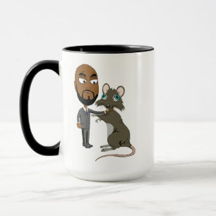 Geen ratten toegestaan koffie-mok mok