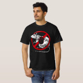 Geen rattenteken Stop Snitching Pest Control Cool  T-shirt (Voorkant volledig)