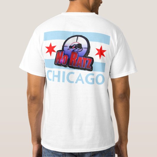 Geen Ratz CHI-vlag T-shirt (Achterkant)