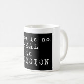 Geen REAL in RELIGIE - Koffiemok (Voorkant rechts)