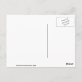 geen reden briefkaart (Achterkant)