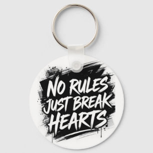 Geen Regels, Alleen Hartzeer – Bold Street Sleutel Sleutelhanger