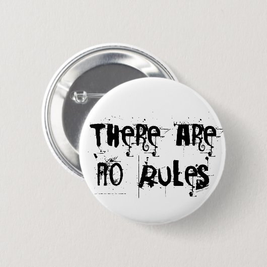 Geen Regels Button (Voorkant /achterkant)