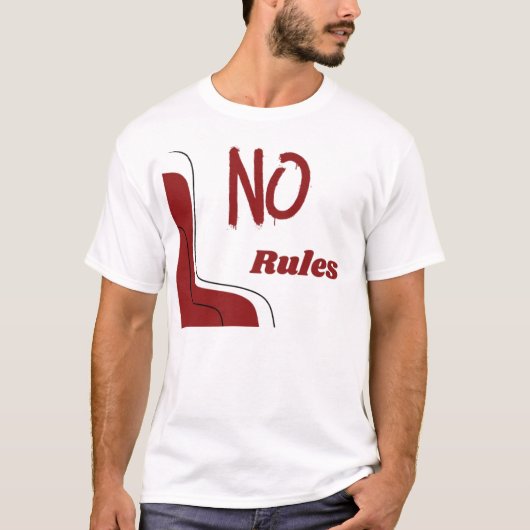 Geen Regels Soks T-shirt (Voorkant)