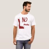 Geen Regels Soks T-shirt (Voorkant volledig)