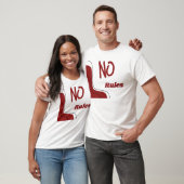 Geen Regels Soks T-shirt (Unisex)