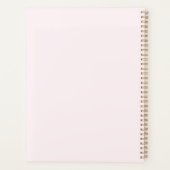 "Geen regen, geen bloemen" | Inspirerend bloem Planner (Achterkant)