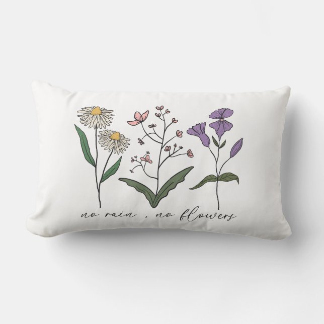 Geen regen, geen bloemen kussen (Voorkant)