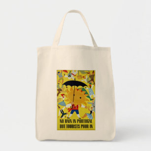 Geen regen in Portugal ~ Tourist Pour in Tote Bag