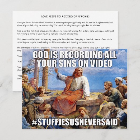 Geen register van verkeerde Briefkaarten (SJNS) (Voorkant / Achterkant)