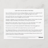 Geen register van verkeerde Briefkaarten (SJNS) (Achterkant)