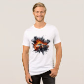 Geen Remmen. Alleen Vlam TShirt (Voorkant volledig)
