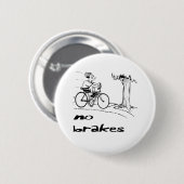 Geen remmen biker ronde button 5,7 cm (Voorkant /achterkant)
