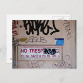 Geen respassing briefkaart (Voorkant / Achterkant)