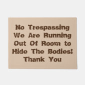 Geen respassing deurmat (Voorkant)