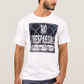 Geen respassing t-shirt (Voorkant)