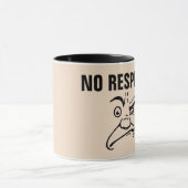 GEEN RESPECT! COFFEE MUGS MOK (Midden)