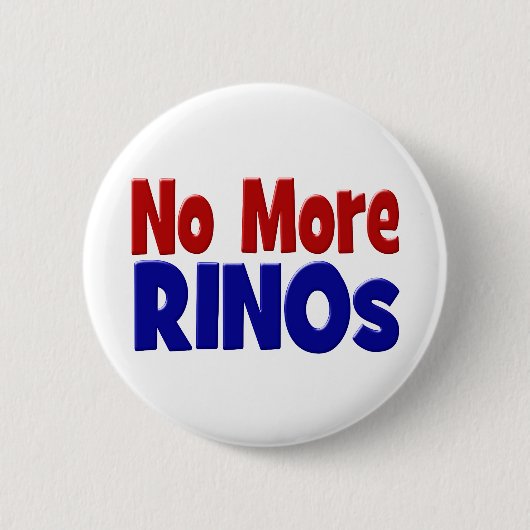 Geen RINO's Button meer (Voorkant)