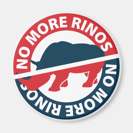 Geen RINOS meer Magneet (Voorkant)