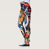 Geen risico, geen beloning - Samurai Tiger Leggings (Links)