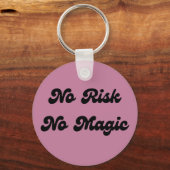 Geen risico Magisch Sleutelhanger (Voorkant)