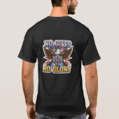 Geen risico's, geen roem: Motivatie & Succes Menta T-shirt (Achterkant)