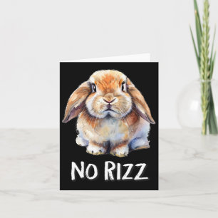 Geen Rizz Mini Holland Lop Konijn Konijnenliefhebb Kaart