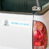 Geen robot achter bumpersticker (Op Truck)