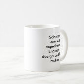 Geen Rocket Scientists Mok (Voorkant rechts)