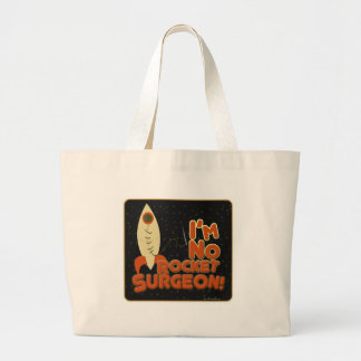 Geen Rocket Surgeon. Grote Tote Bag