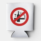 GEEN Roken Alcohol ⚠ Thais Bord ⚠ Blikjeskoeler (Voorkant)
