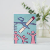 Geen roken briefkaart (Staand voorkant)