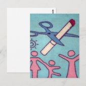 Geen roken briefkaart (Voorkant / Achterkant)